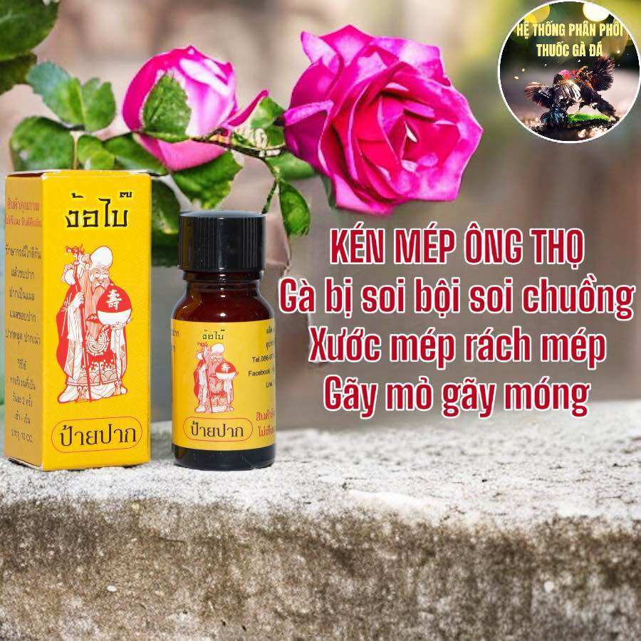 Thuốc gà đá xước mép ông thọ chuyên trị xước mép, soi mỏ, gãy mỏ gãy móng