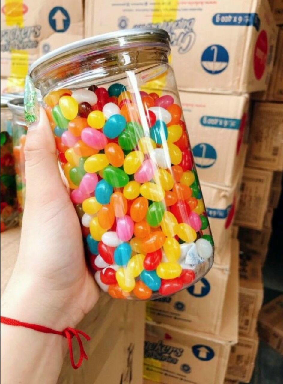 Hủ pet – 300g kẹo bi trái cây thái lan