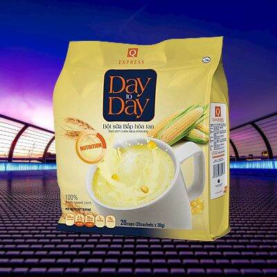Sữa bắp hòa tan trần quang 20 gói x30g