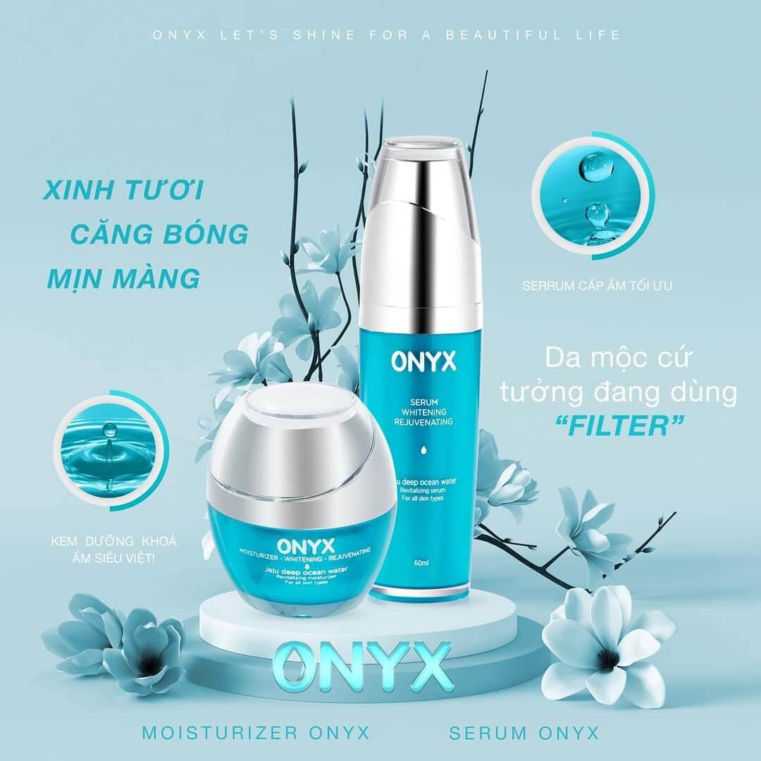 [Hcm]Bộ Đôi Serum & Kem Dưỡng #Onyx