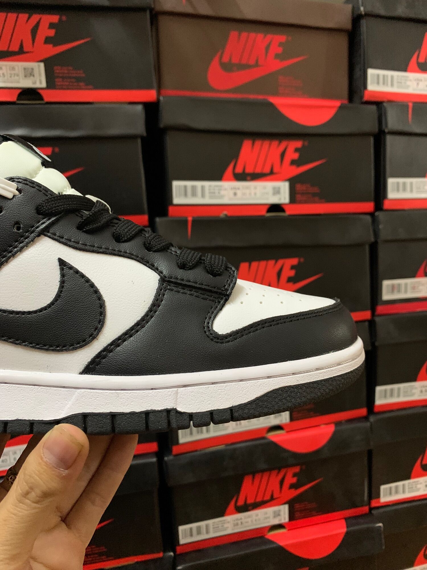 ( ảnh thật + fullbox ) giày thể thao SB dunk đen trắng bản đẹp cao cấp ( freeship)