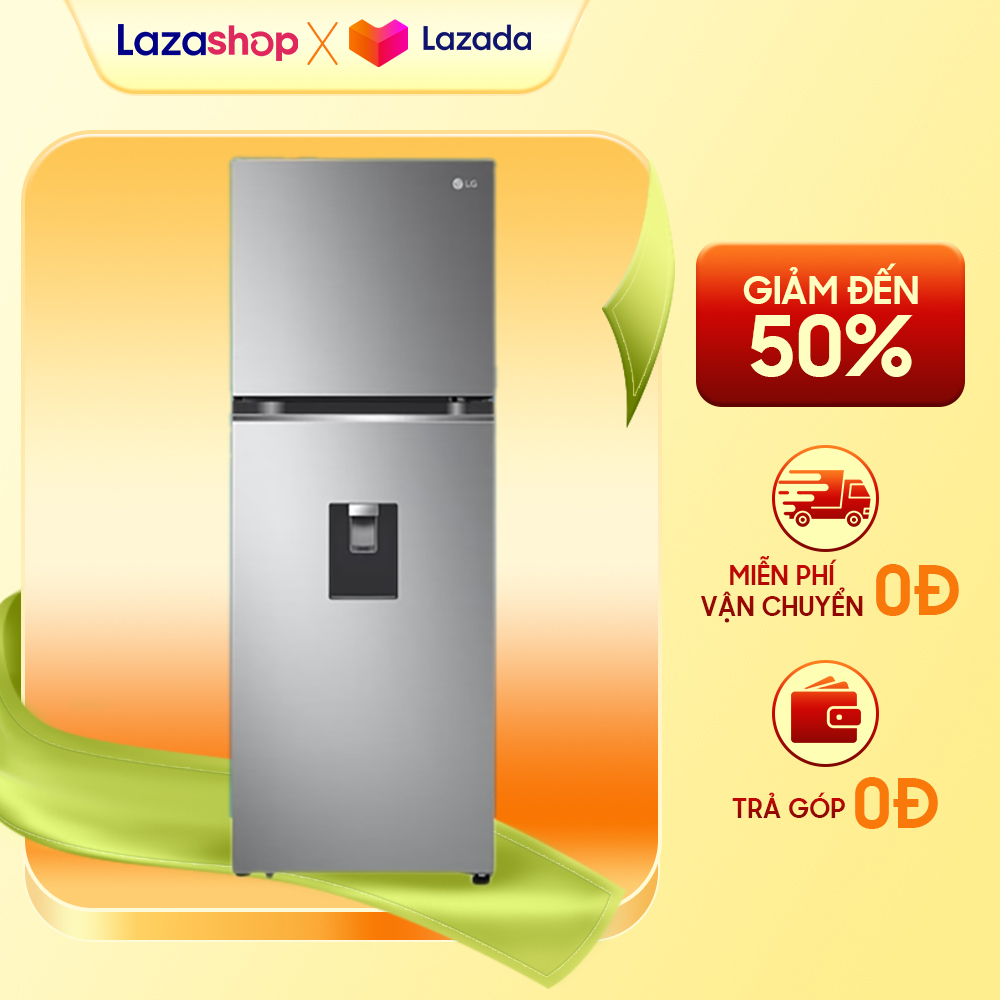 Tủ lạnh lg inverter 314 lít gn-d312ps