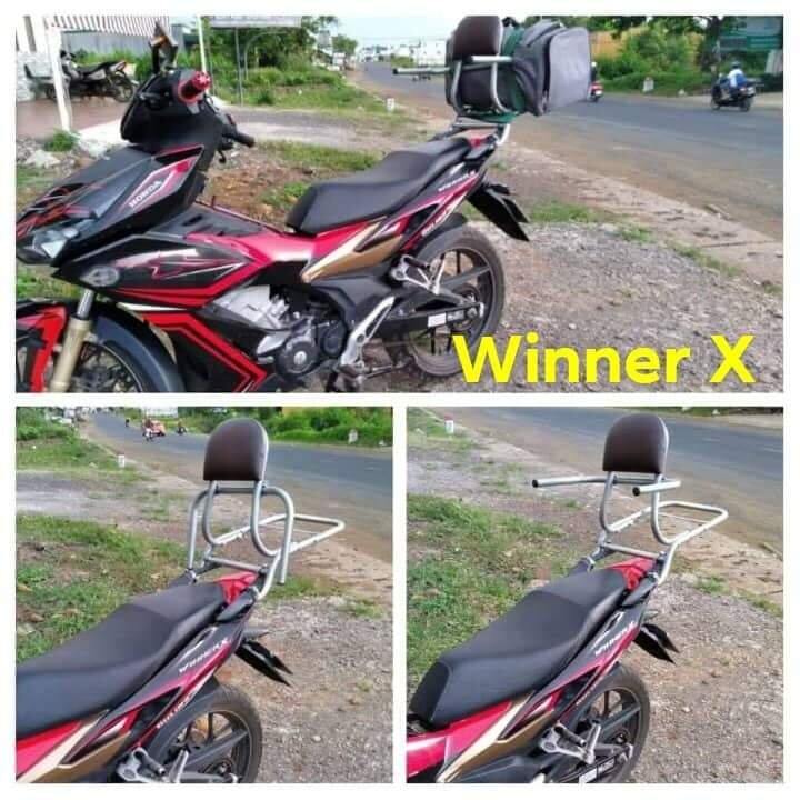 Baga phượt lắp cho xe winner x, winner v3 sử dụng chung loại