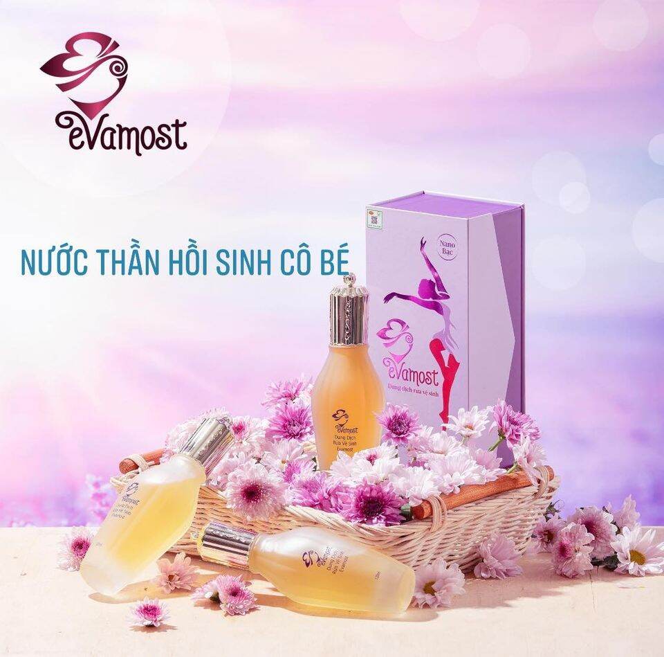[HCM]dung dich vê sinh Evamost 120 ml (tem cào)