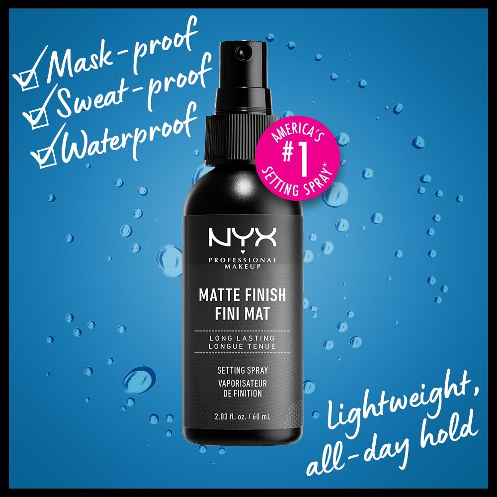 [Đủ bill] Xịt khóa nền NYX Long Lasting Makeup Setting Spray