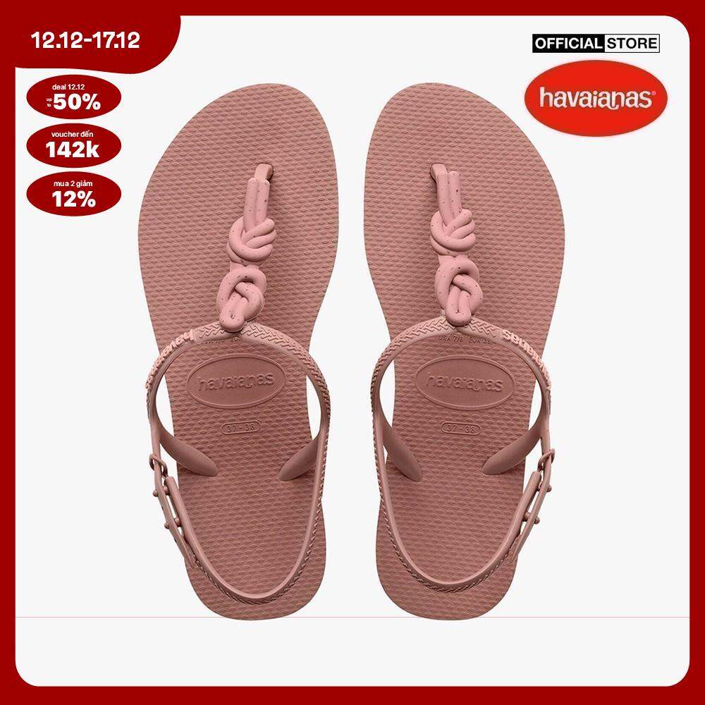 [GIÁ SỐC 12/12 + FLASH VOUCHER 20% + MUA 2 GIẢM 12% + FREESHIP|CHỈ 20H 11/12 - 12/12] HAVAIANAS - Giày sandals nữ đế bệt Twist Plus 4145579-3544