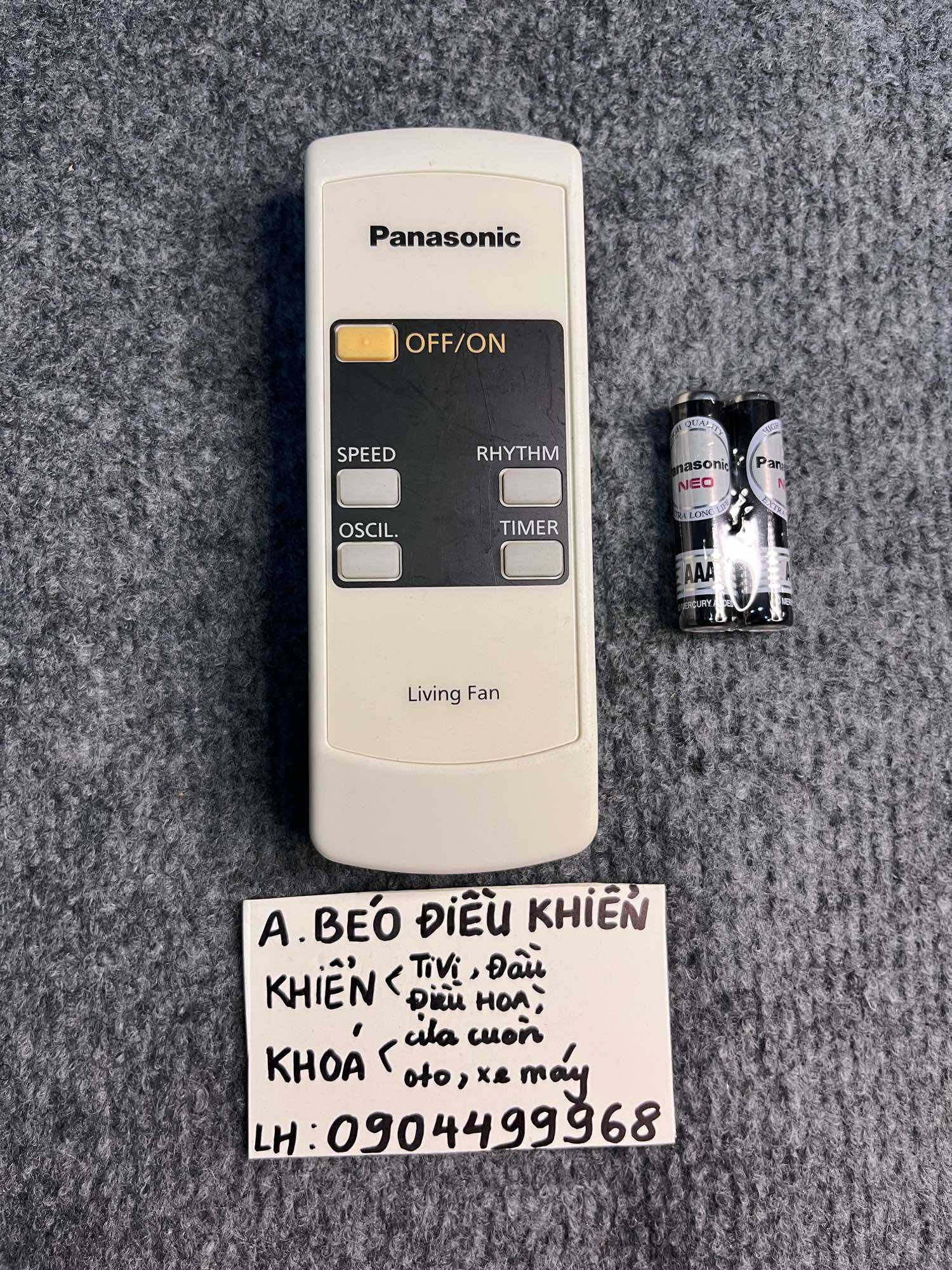 điều khiển quat treo tường , quạt cây PANASONIC hàng chính hãng