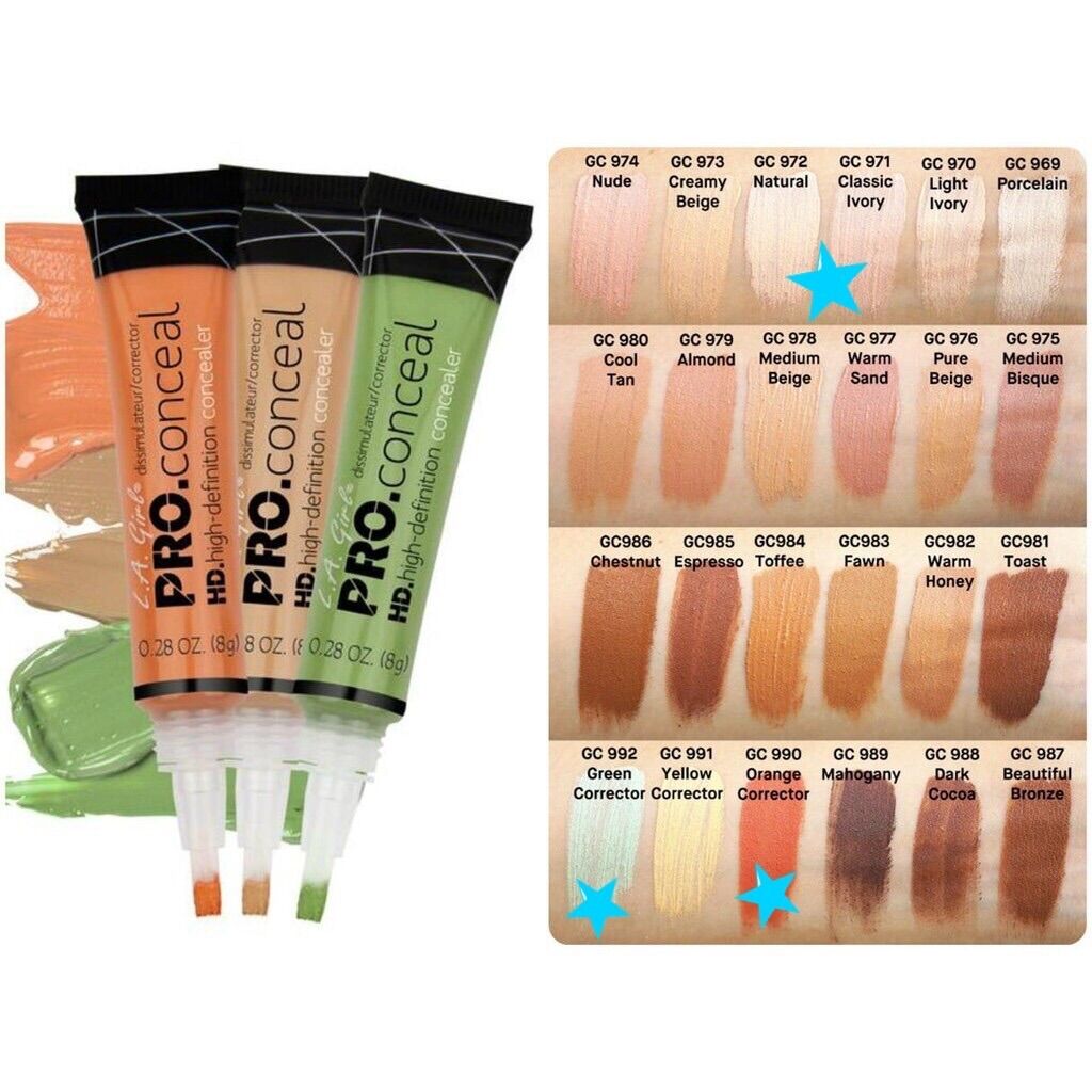 Che khuyết điểm La Girl Pro Conceal HD High Definition Concealer