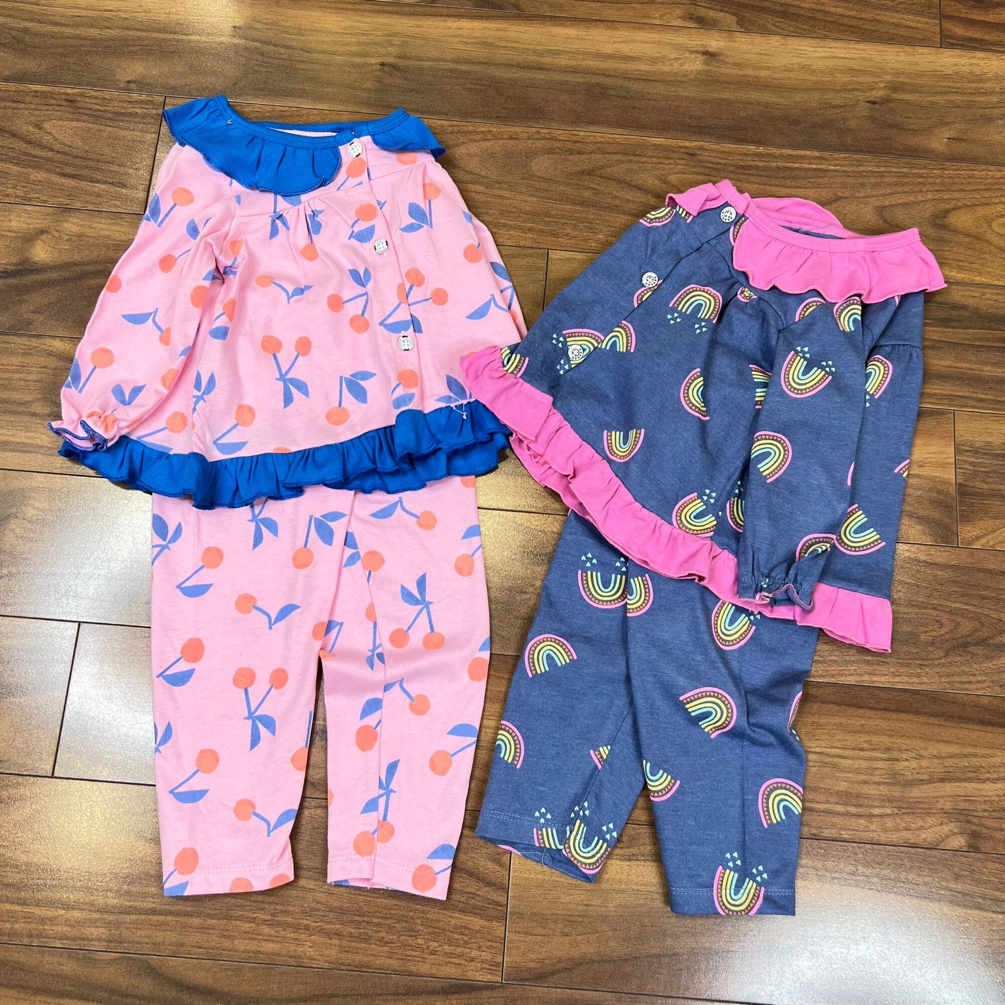 Đồ bộ Pyjama tay dài xuất khẩu bé gái