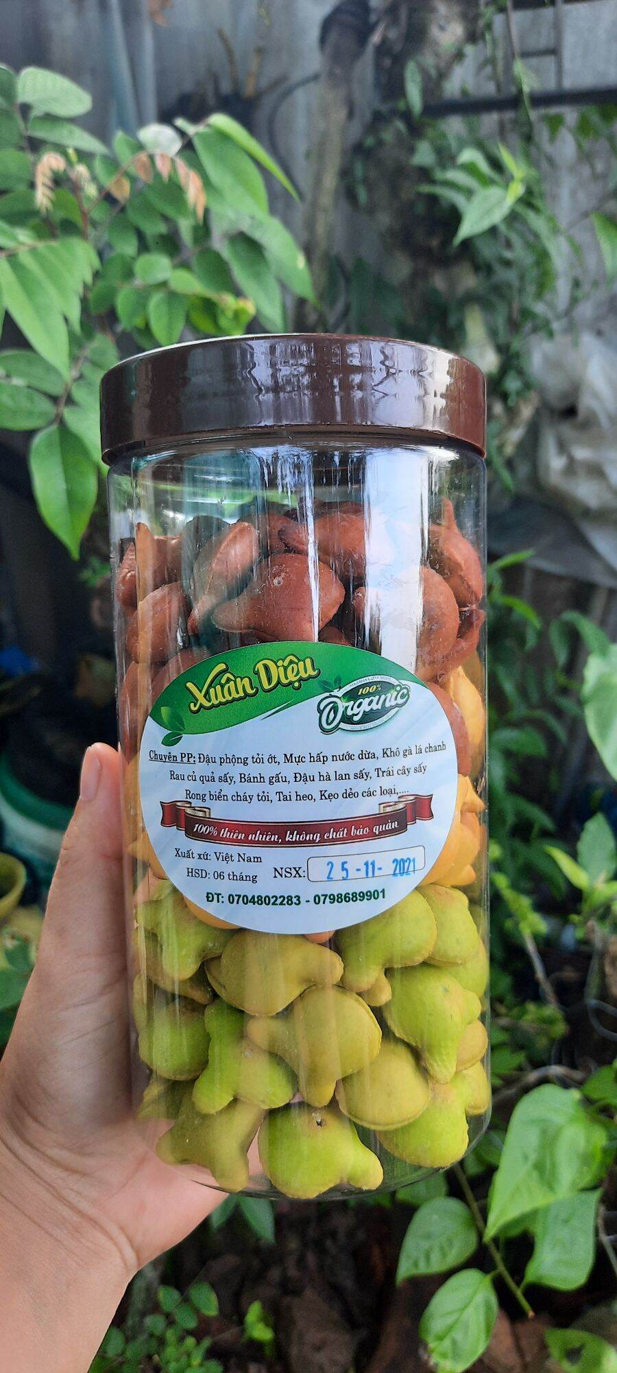 Bánh gấu mix 3 vị hủ 450g