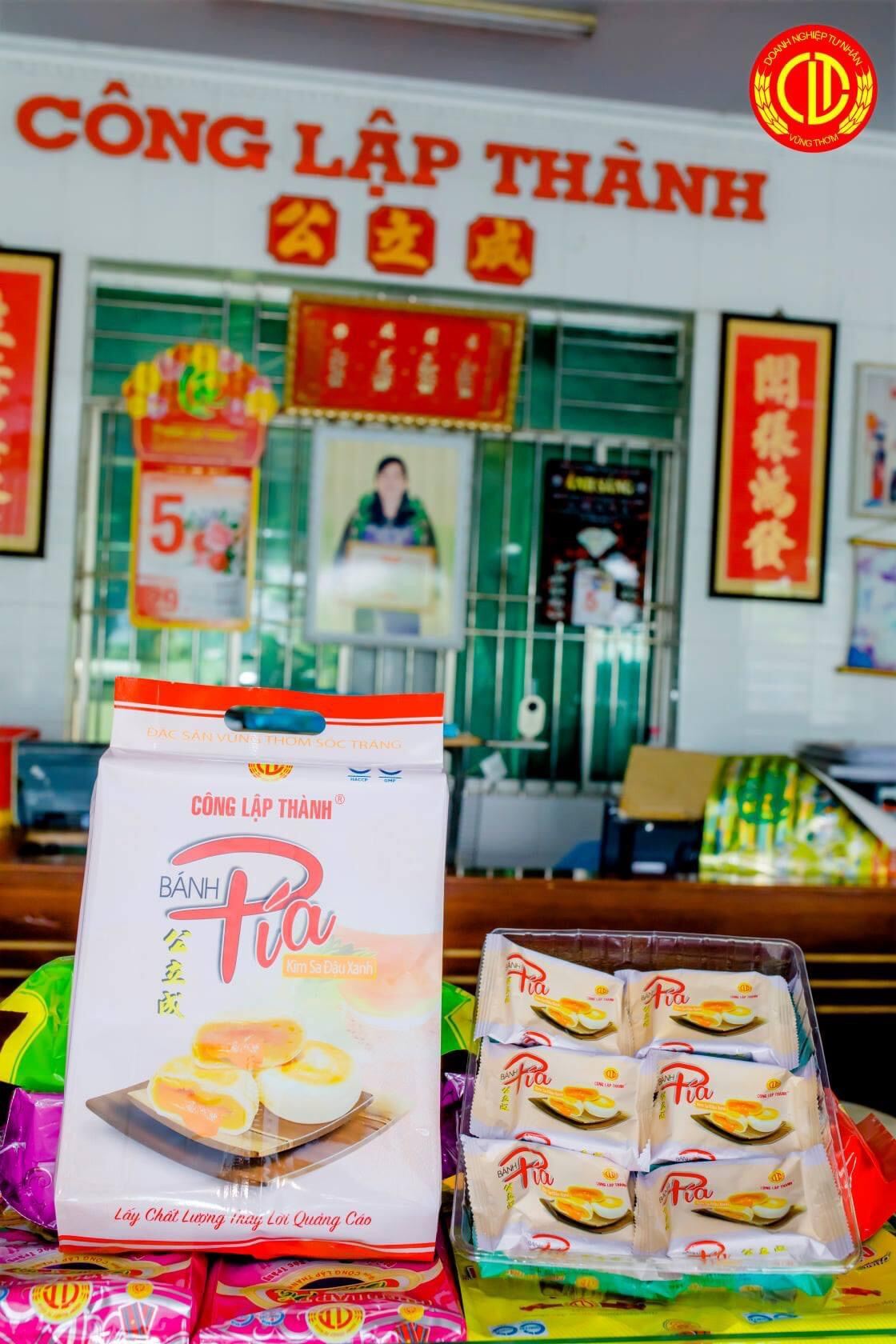 Bánh pía kim sa Công Lập Thành túi 500g