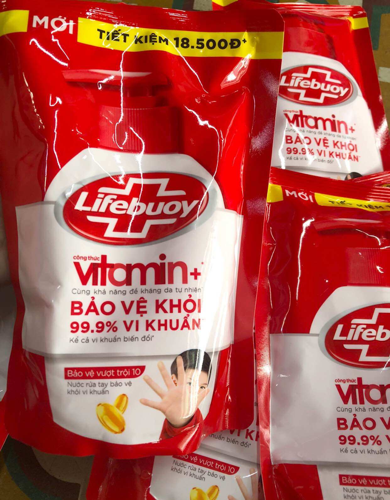 NƯỚC RỬA TAY LIFEBOUY DẠNG GÓI