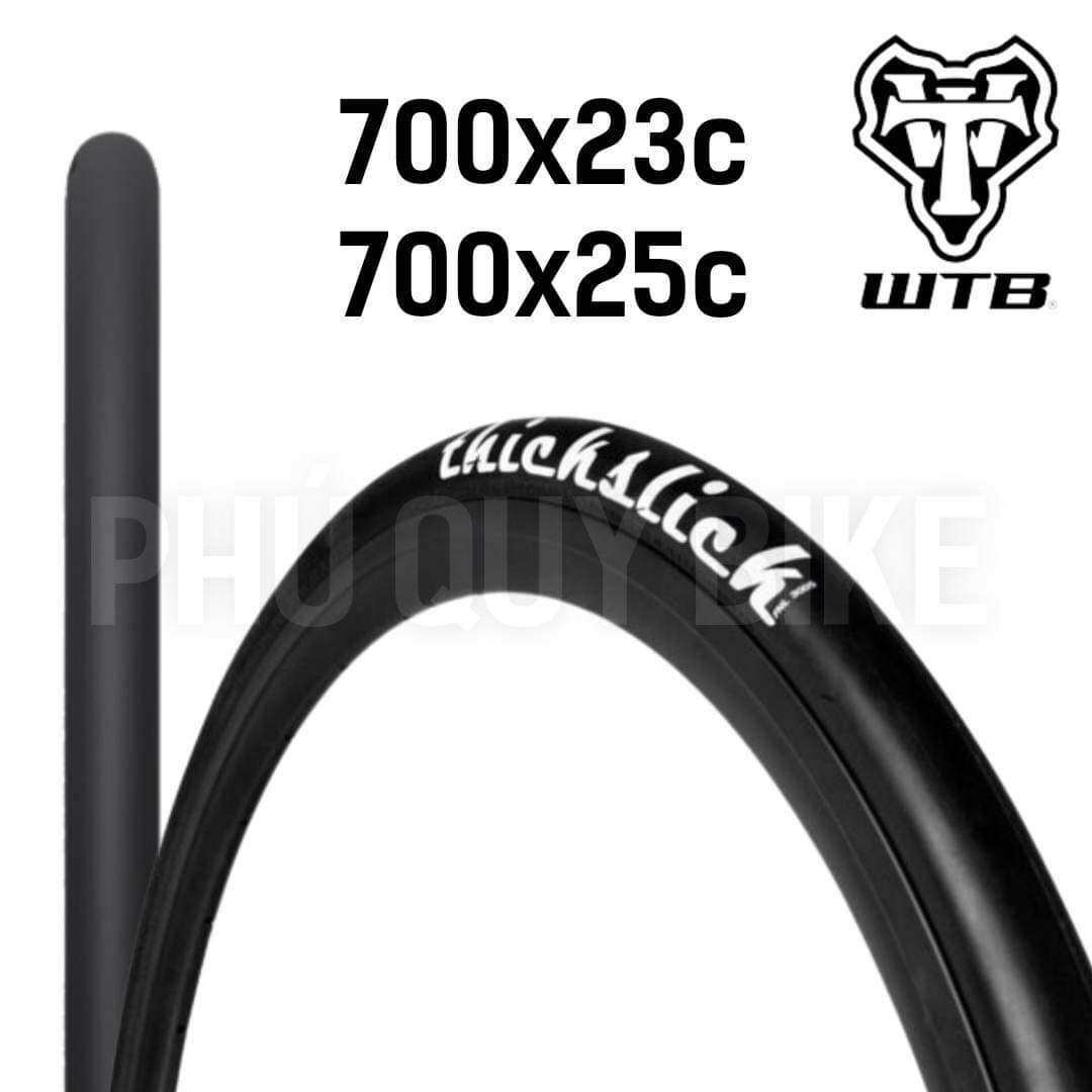 Vỏ trọc thickslick wtb 700x23c 700x25c