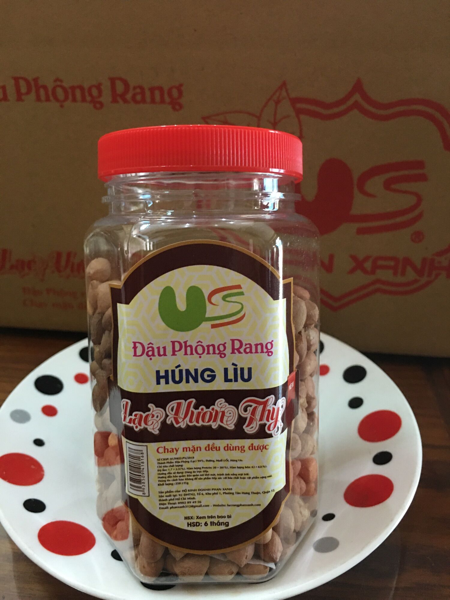 Đậu phộng rang húng lìu, Lạc Vươn Thy