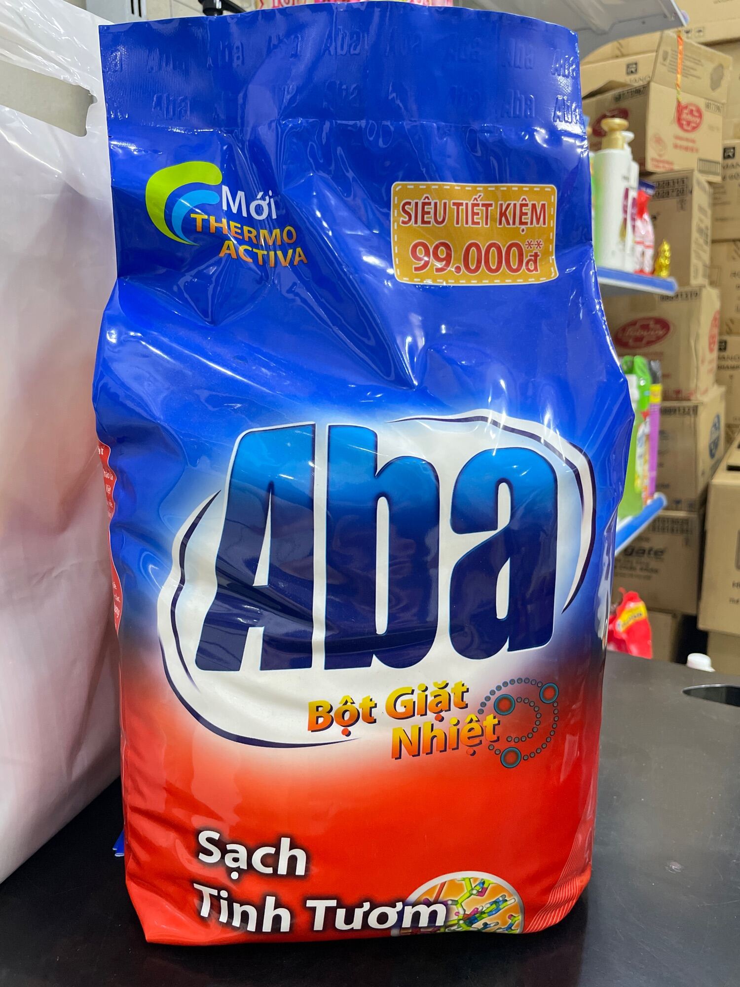Bột giặt nhiệt ABA 6kg 5,7kg
