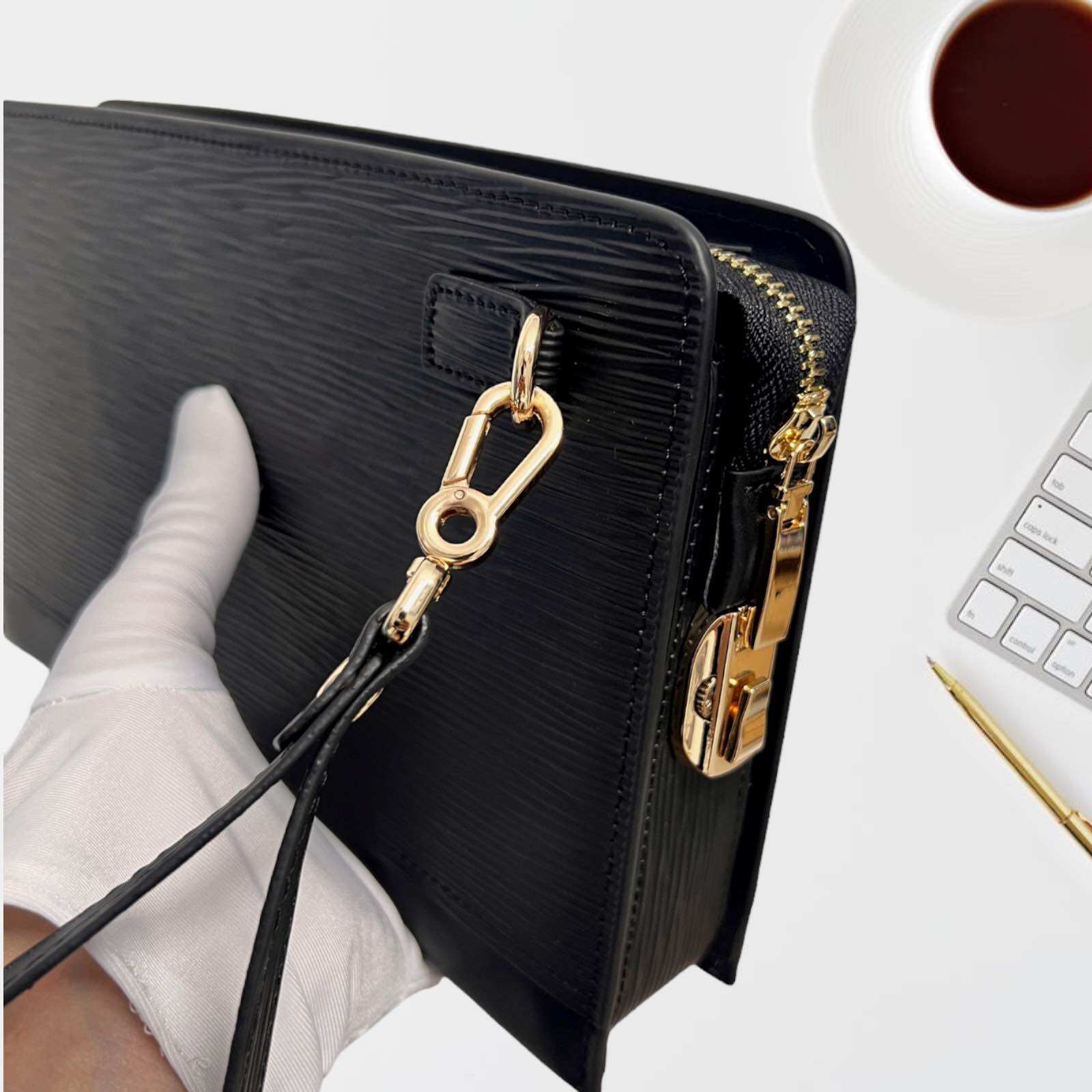 Ví Clutch Cầm Tay Da Thật B050.