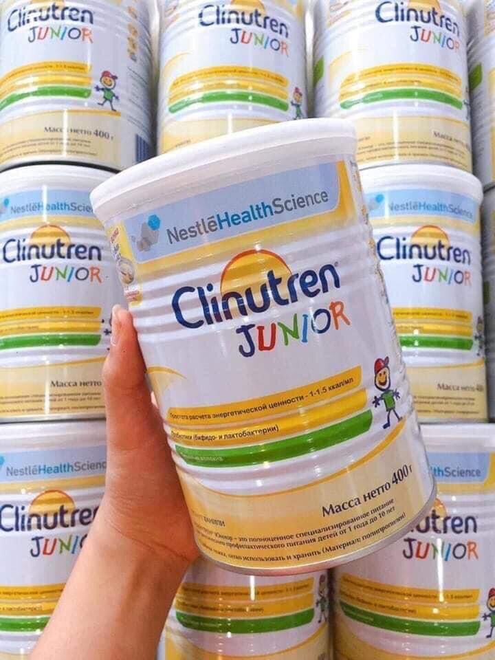Sữa béo clinutren junior của nga cho bé từ 1 - 10 tuổi