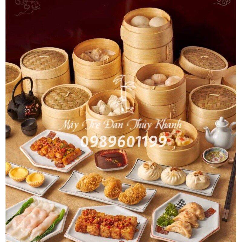 Xửng hấp bánh, lồng hấp bánh 20cm 2 tầng