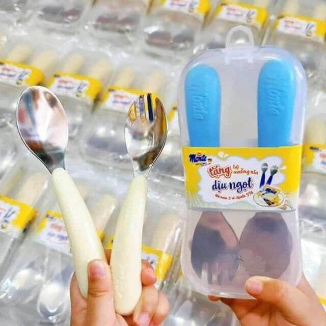 Bộ muỗng nĩa dành cho bé ăn dặm