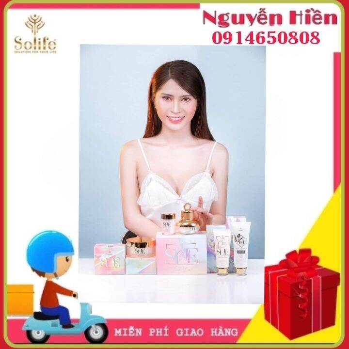 [Freeship Toàn Quốc] Combo Cấy Trắng Nâng Cơ Căng Bóng Da Shequeen - Nguyễn Hiền Solife_Mang Cả Spa Về Nhà Giúp Da Trắng Sáng Rạng Ngời Xóa Bỏ Nếp Nhăn Trẻ Hóa Làn Da Của Bạn ?