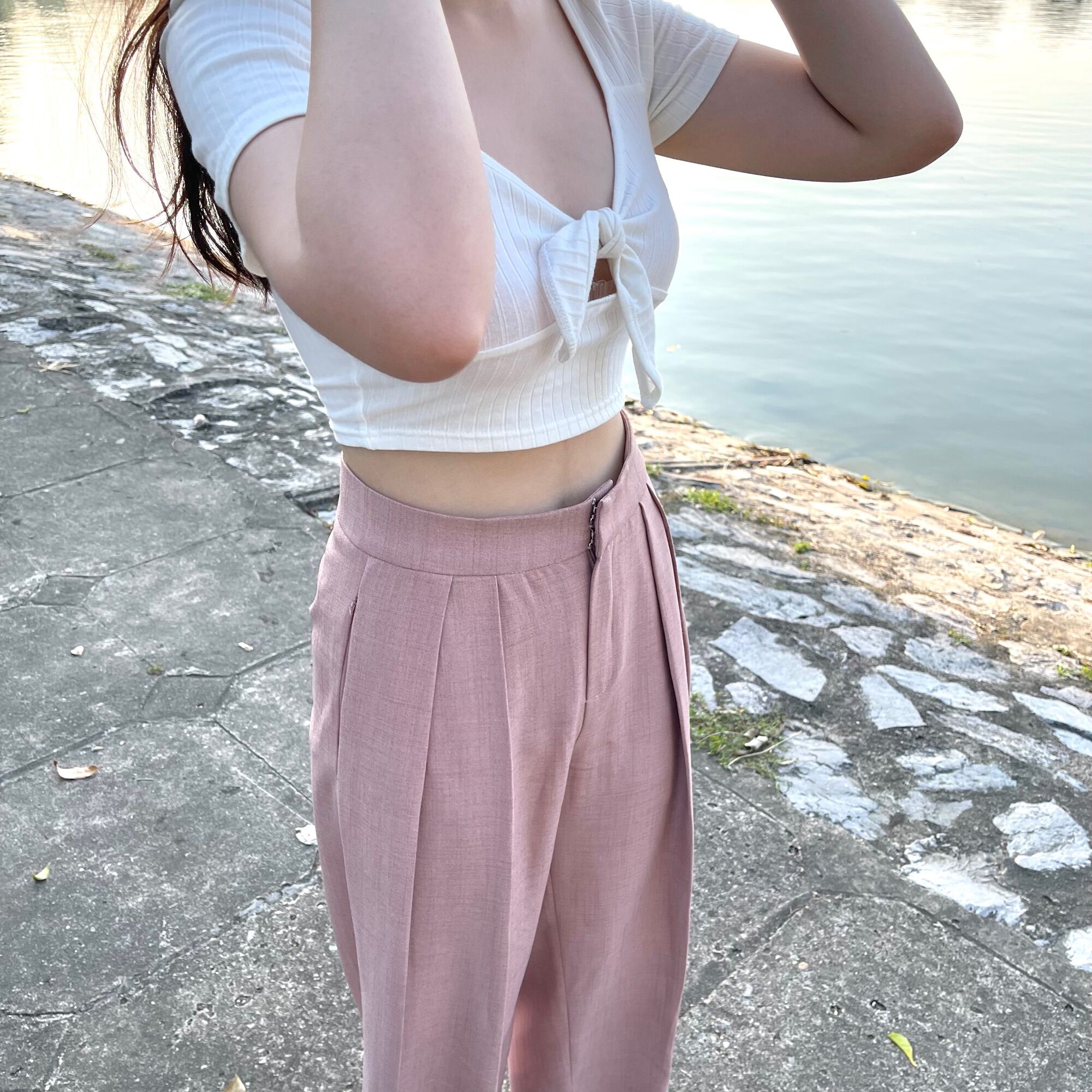 Quần culotte pinky promise