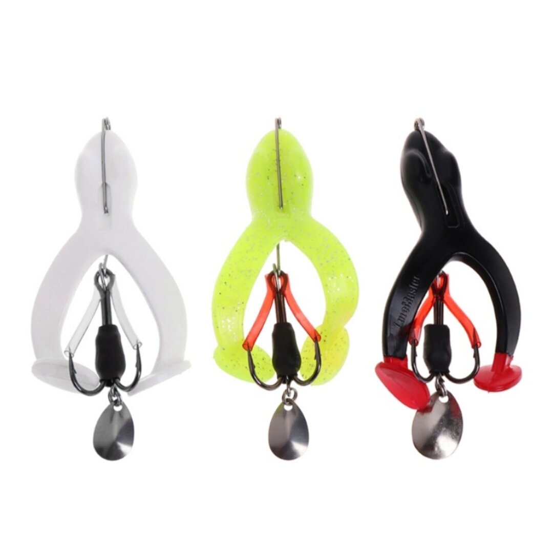 Tvn lure_ mồi frog_ mồi mề câu lure chống vướng tốt