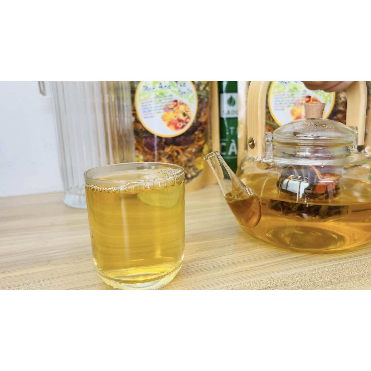 Trà thảo mộc Mộc hoa trà Tây bắc 7 vị thảo mộc