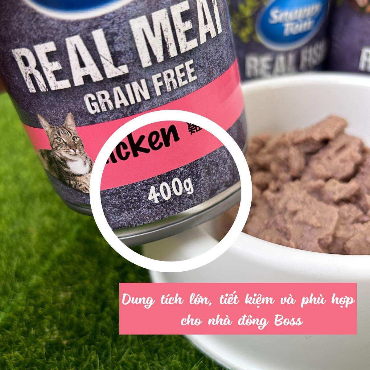 [COMBO 12 lon] pate snappy tom cho mèo lon 400g