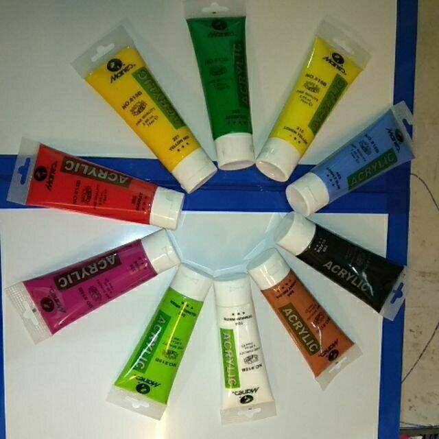 Màu acrylic maries dạng túyp 75ml