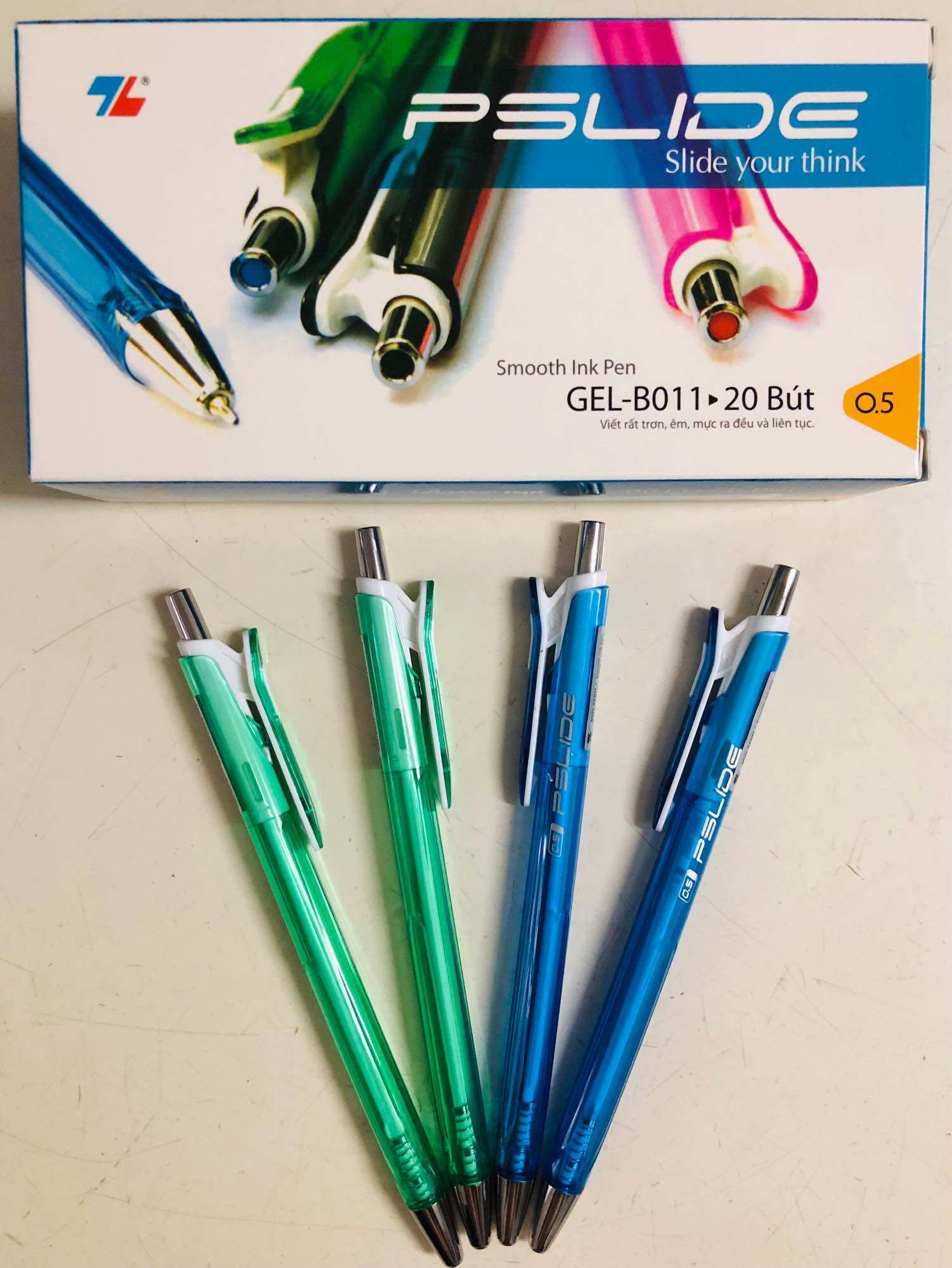 Bút bi thiên long psilde gel-b011
