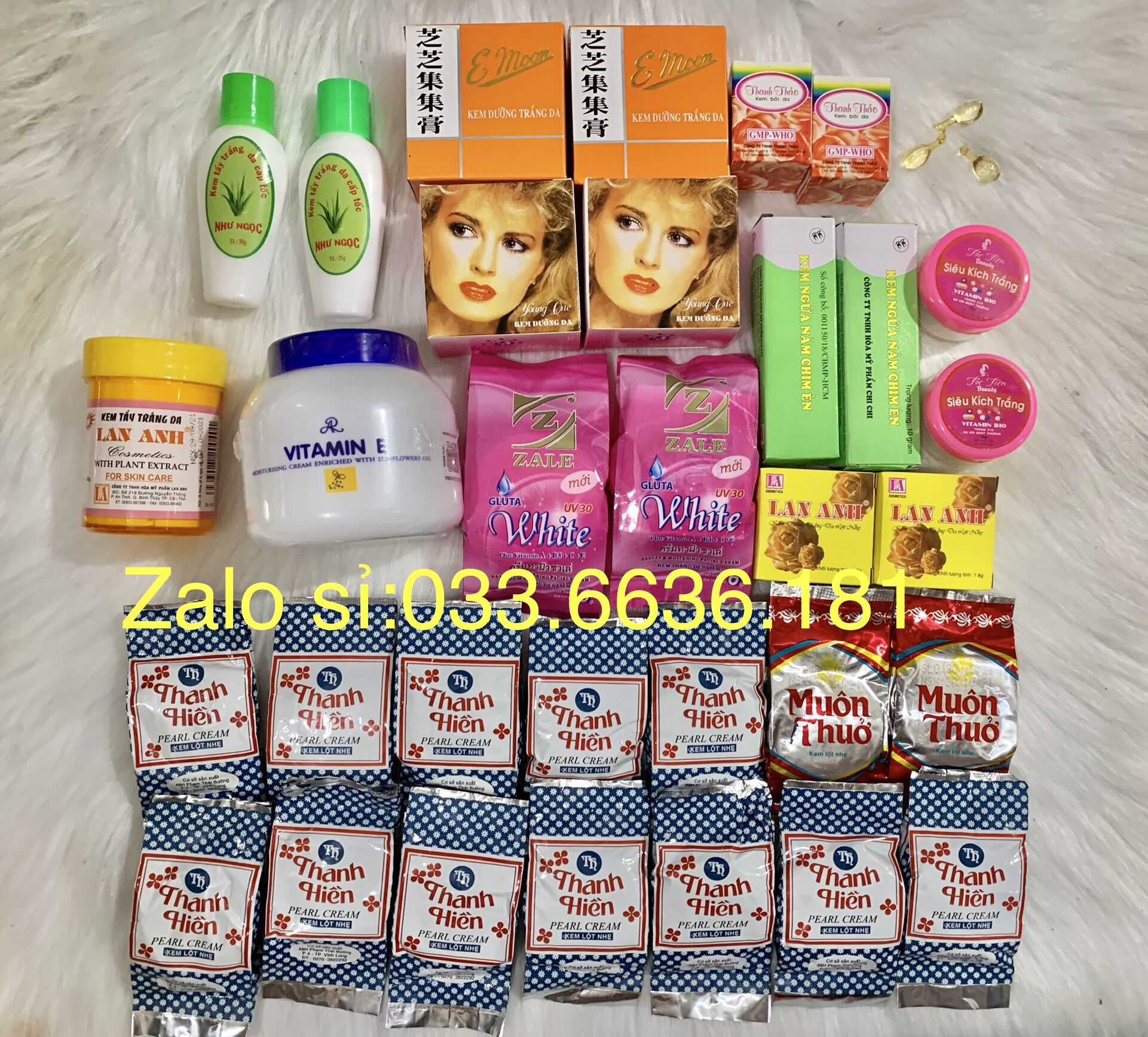 Combo kem trắng da trộn toàn thân body theo công thức loại 1 trắng nhanh