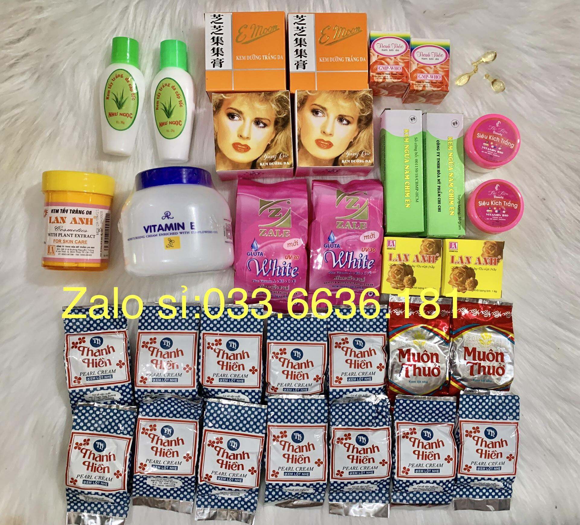 combo kem trắng da trộn toàn thân body theo công thức loại 1 trắng nhanh