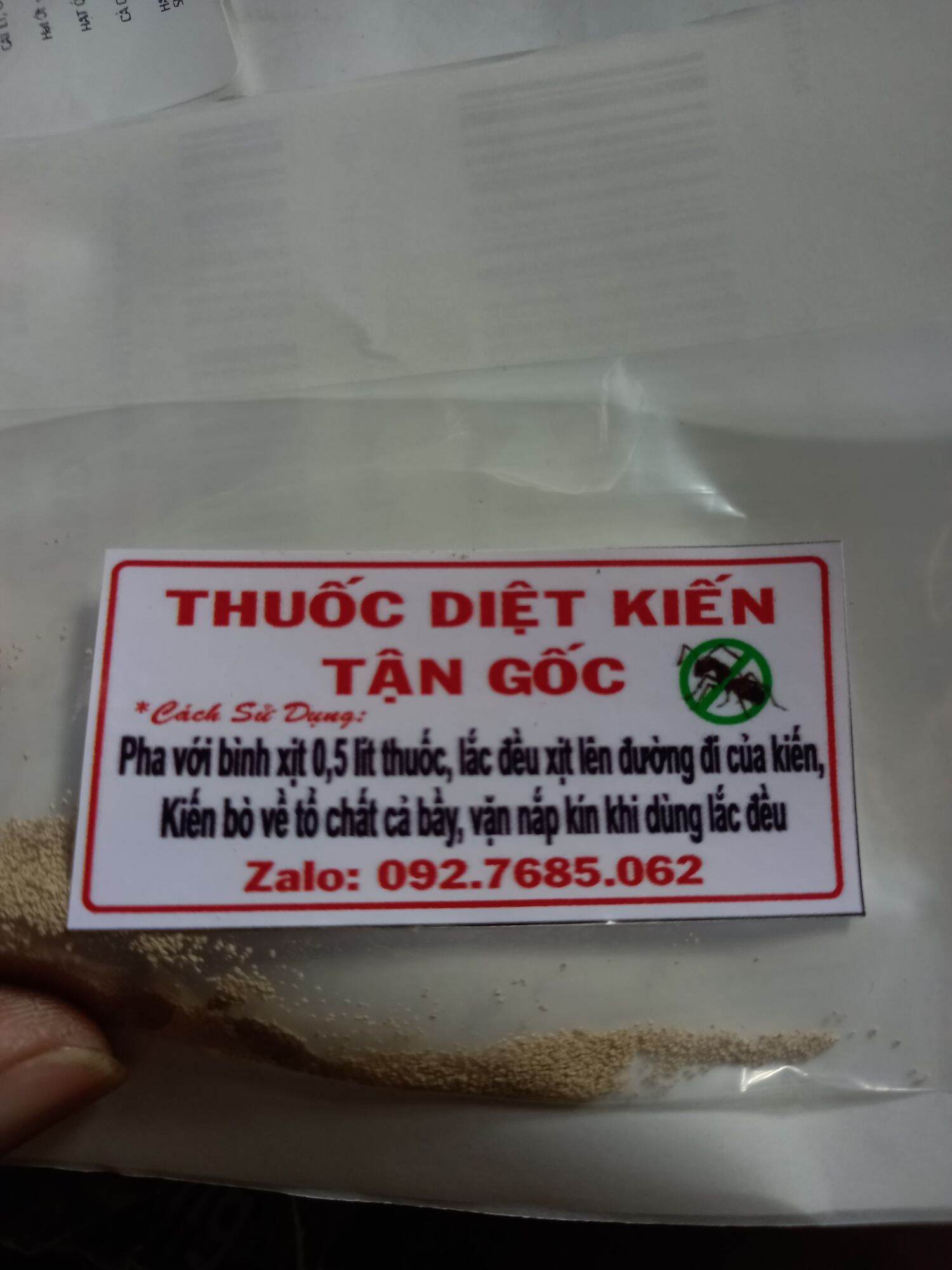 Thuốc diệt kiến tận gốc  công hiệu  5_6 tháng
