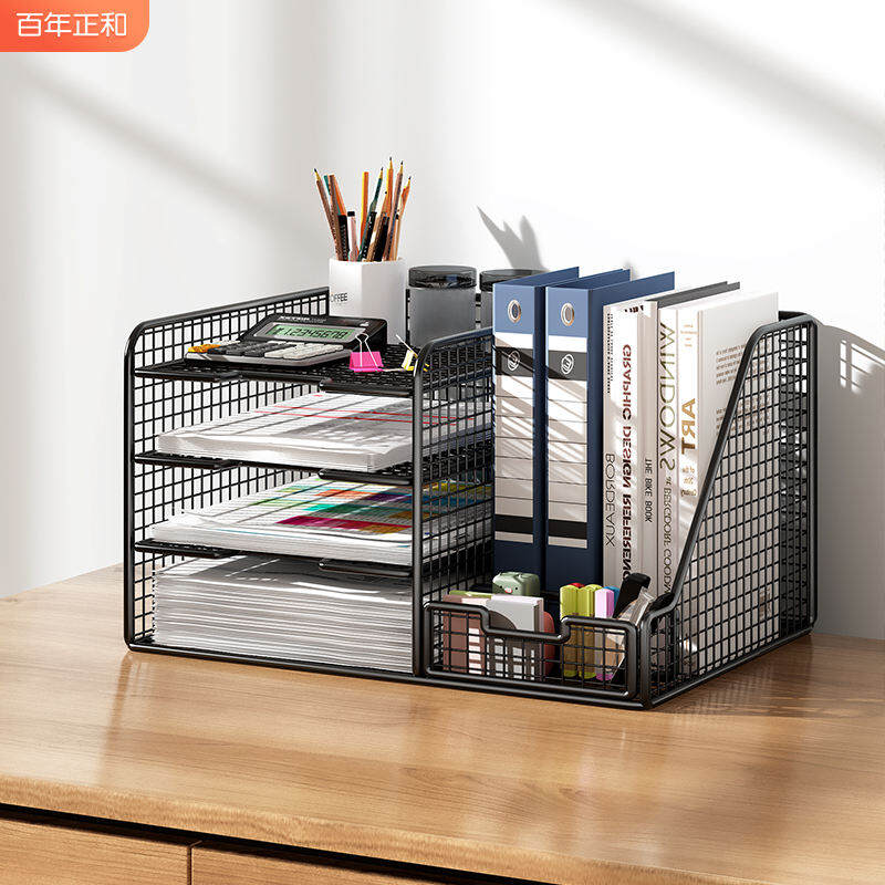 Kệ Để Đồ Lưu Trữ Bàn Làm Việc Hộp Đựng Tài Liệu Kệ Để Hồ Sơ Đồ Dùng Văn Phòng Kệ Sách Để Bàn Kệ Tài Liệu Nhiều Tầng Hộp Tài Liệu Đựng Tài Liệu Giấy A4 Kệ Để Sắp Xếp Tài Liệu Kệ Sách Kim Loại