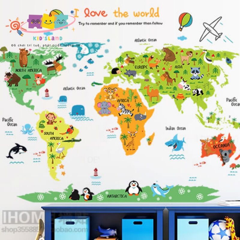 MAP Thế Giới Động Vật