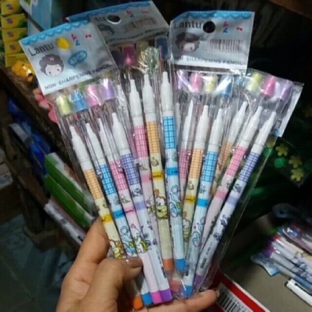 ✏️Lố  12 CÂY bút chì Ngòi (Chì Khúc thay ruột)