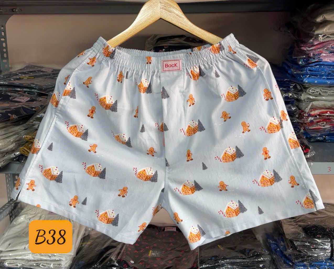 Quần đùi nam quần đùi ngủ quần mặc nhà nam_có túi_có size lớn