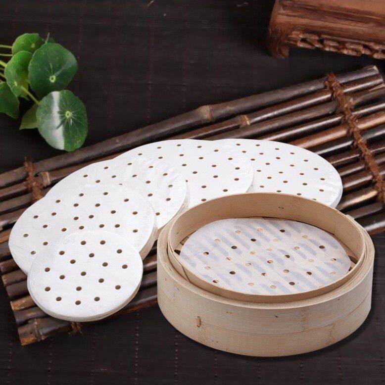 Xấp 100 tờ giấy nến đục lỗ 23cm