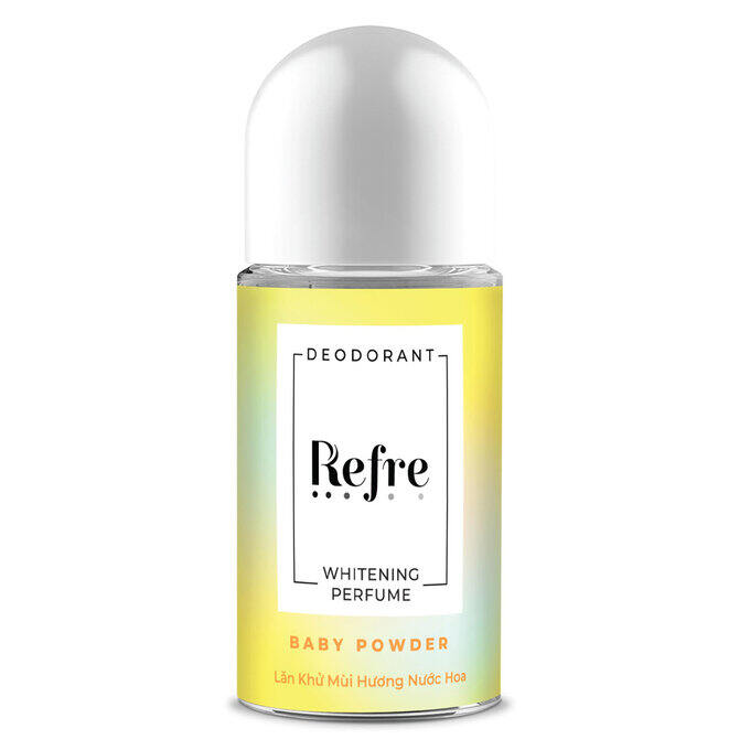 [HCM]Lăn Khử Mùi Refre Whitening Hương Phấn Thơm 40ml
