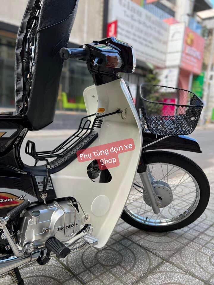 Baga dream 8li nhúng nhựa đen , zin ,  loại dày (phụ tùng dọn xe)
