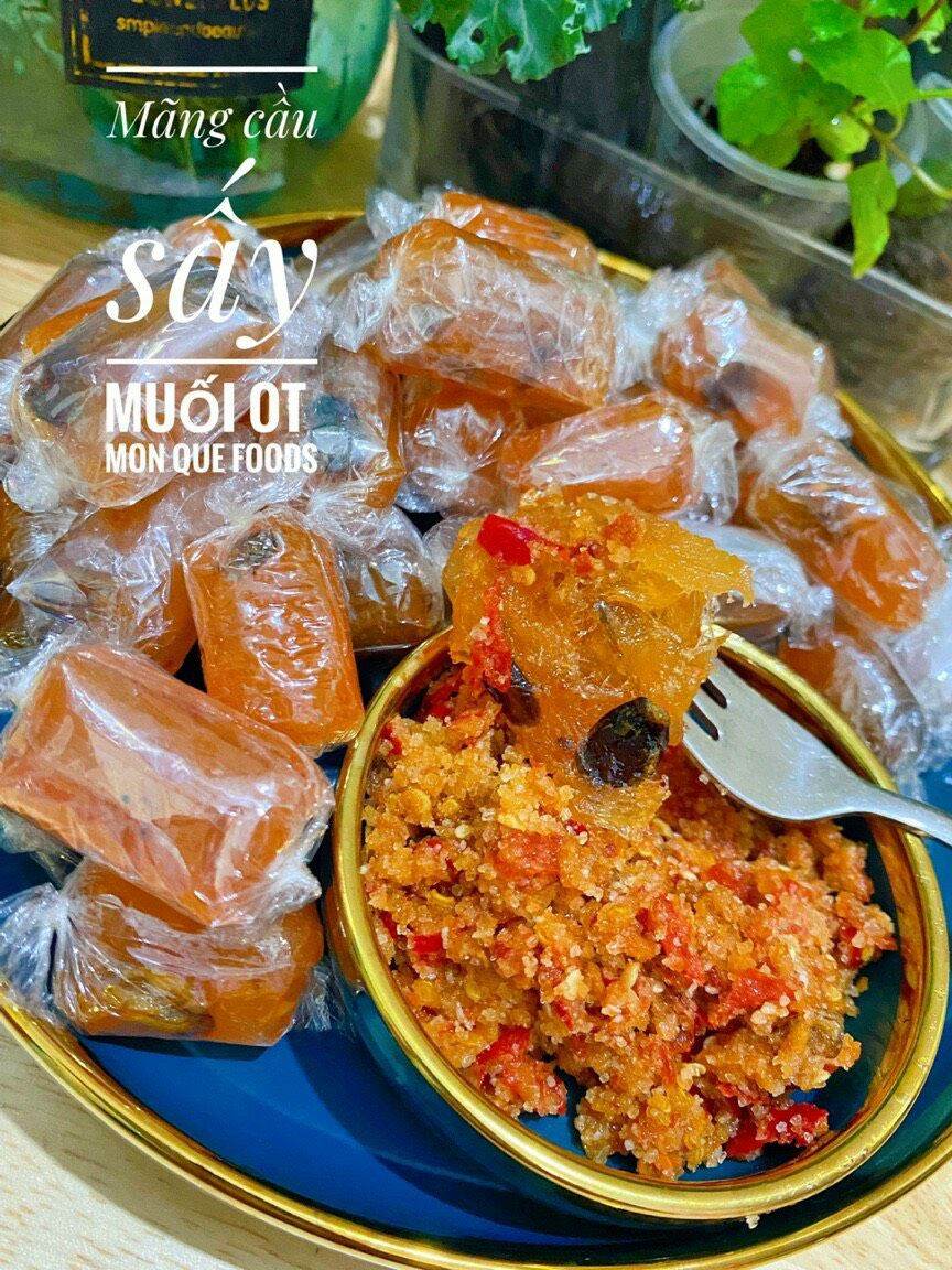 Mãng cầu sấy muối ớt - Hũ pet 500gr