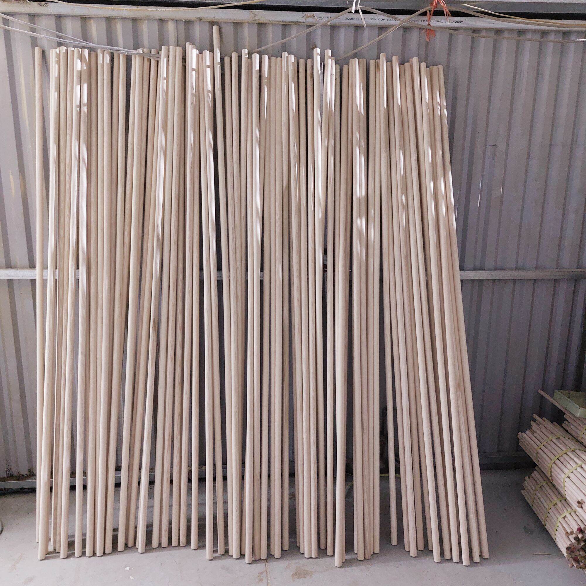 ( HÀNG ĐẸP- Dài 1m5)  Thanh Gỗ Tròn Tần Bì Size 18-20-25-30-35mm