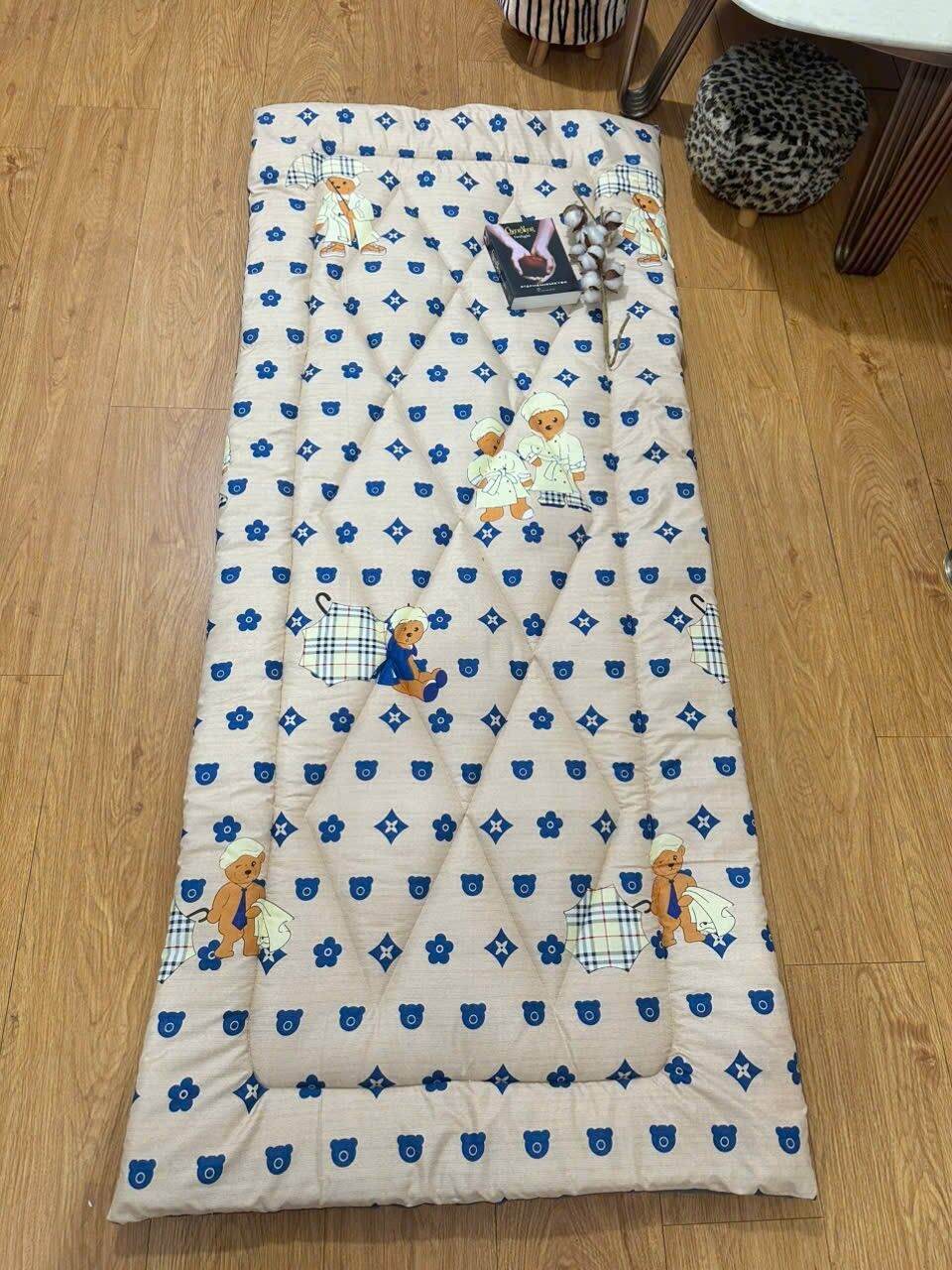 Vải cotton poly loai1 dành may chăn ga gối nệm