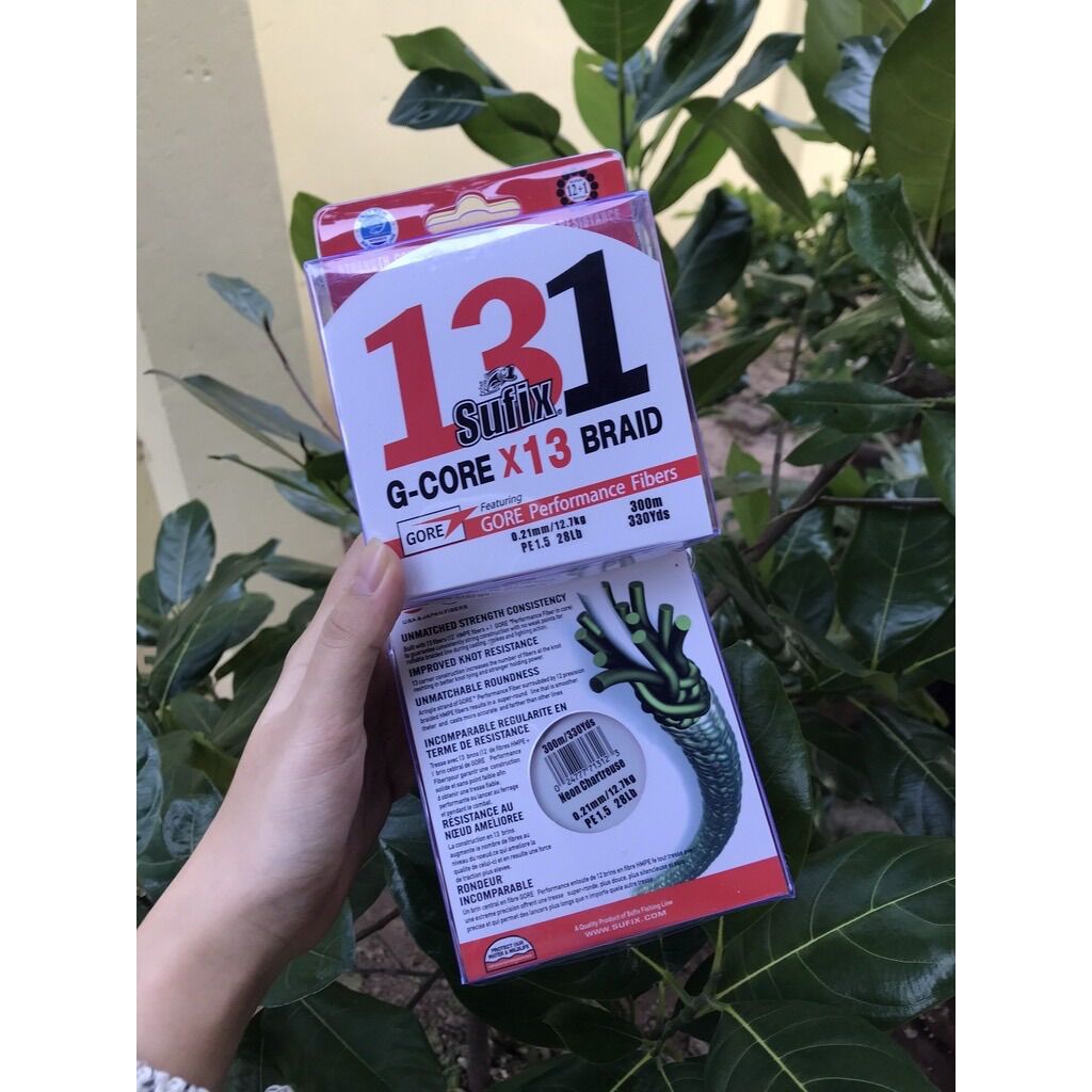 Dù câu cá sufix 131, dây câu cá cao cấp
