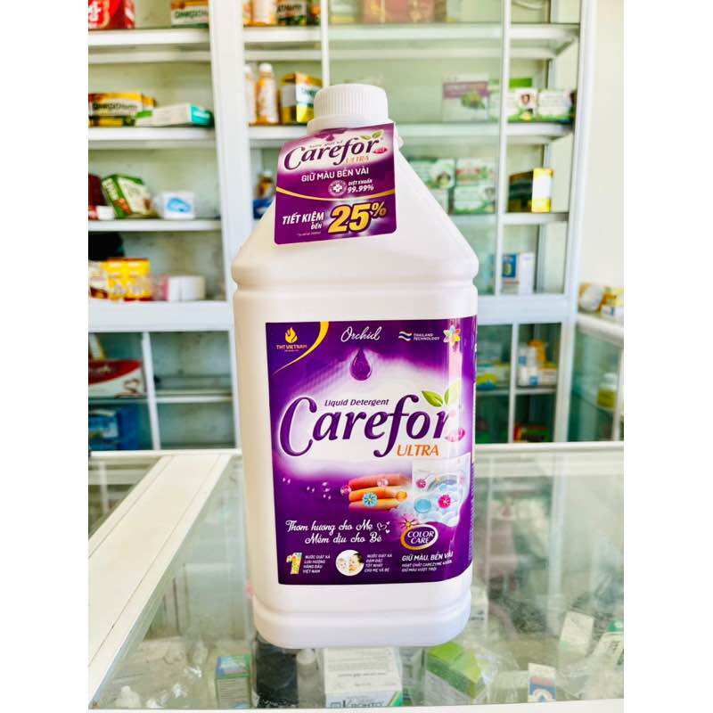 NƯỚC GIẶT XẢ 6in1 CAREFOR 3500ml