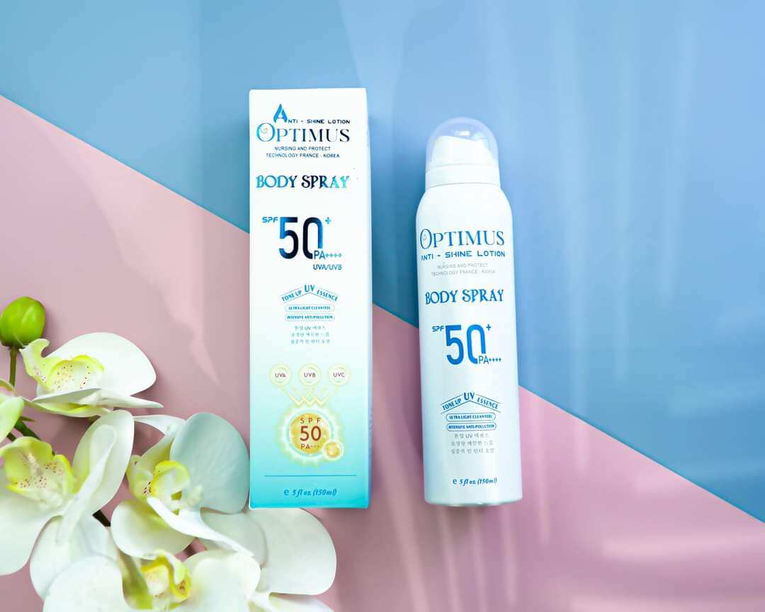 Xịt chống nắng Body mát lạnh hàng chuẩn chính hãng
