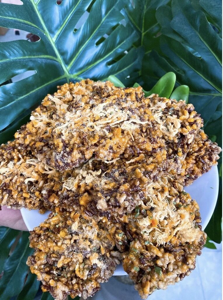 Thanh Cơm Cháy Gạo Lức Chà Bông hũ 250g