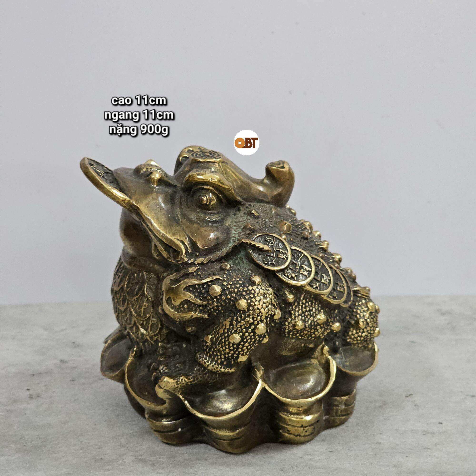Thiềm thừ bằng đồng