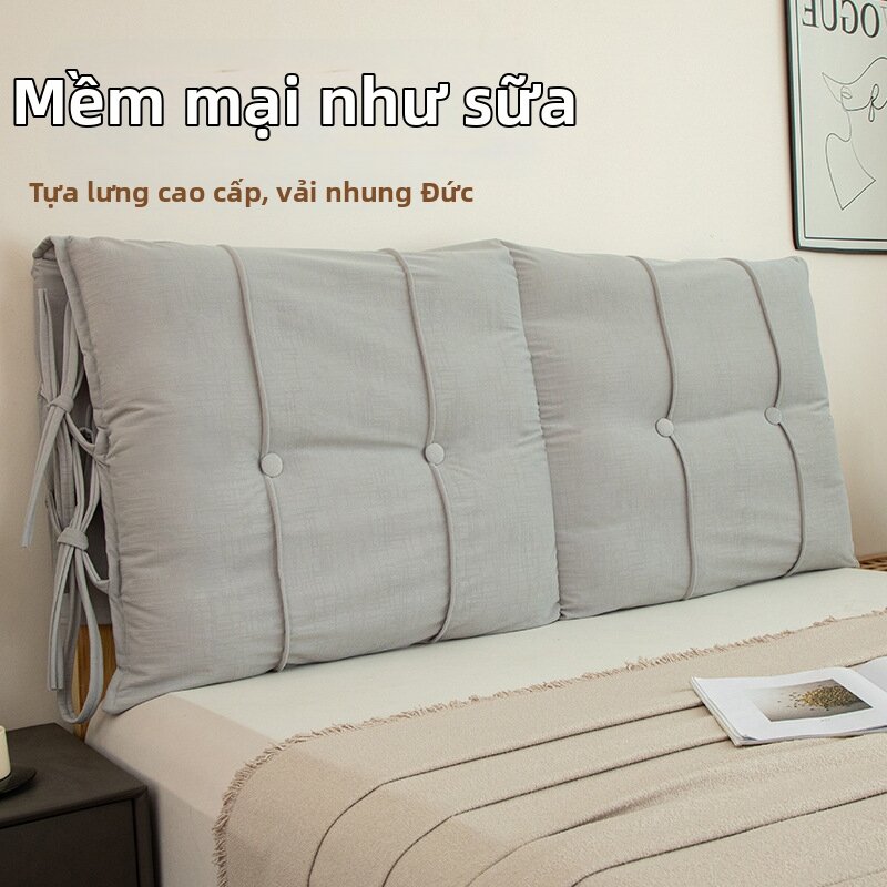 AOBIXIONG | Gối Đệm Đầu Giường Dày Có Thể Rút Ra Và Giặt Được Chống Va Đập