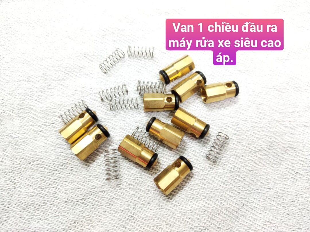 Bộ van 1 chiều đầu ra máy bơm cao áp , máy rửa xe cao áp.